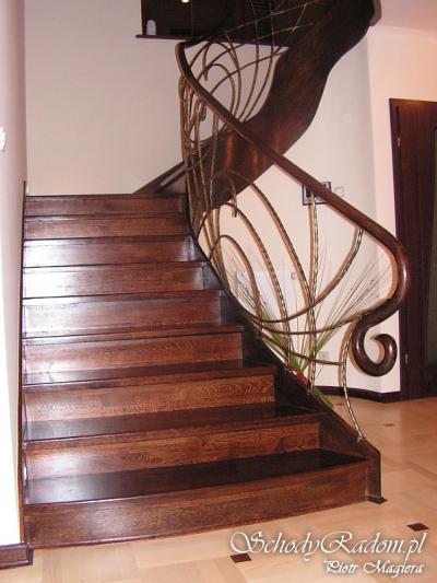 Schody na betonie zabiegowe, galeria C01