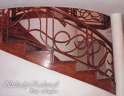 Schody na betonie zabiegowe, galeria C02