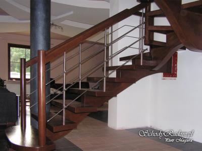 Schody samonośne zabiegowe, galeria A17